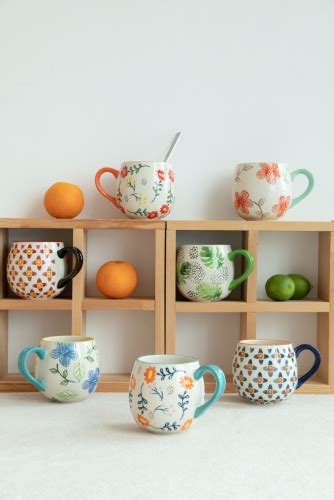 The Pretty Decal Floral Mug Collection from Joyye