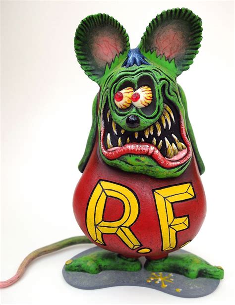 Big Daddy Ed Roth's Rat Fink. Reissue of the 1963 Revell kit. Built and ...