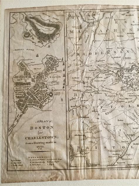 Boston Map 1776 | Collectors Weekly