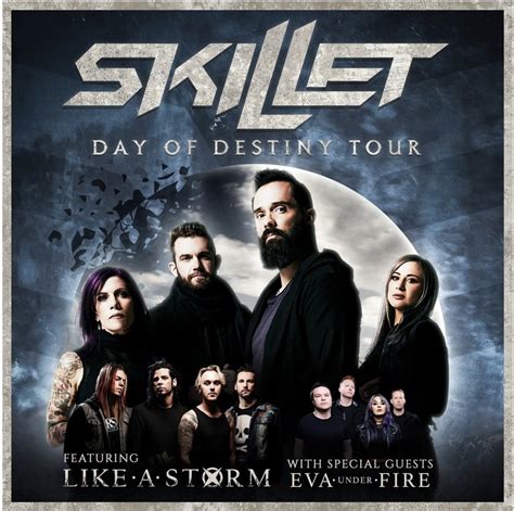 SKILLET ANNOUNCE SPRING 2023 EUROPEAN "DAY OF DESTINY TOUR" — the media ...