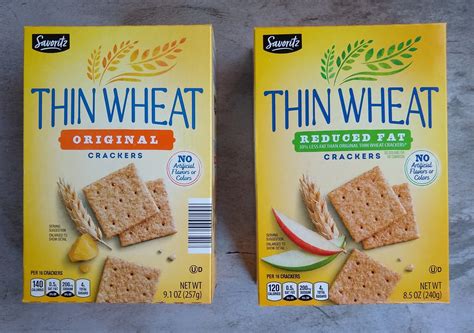 Savoritz Thin Wheat Crackers | Aldi Reviewer