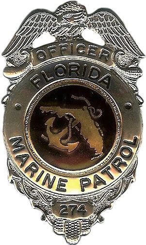 Florida Marine Patrol Badge