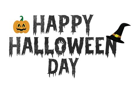 Happy Halloween Day Qoute Halloween Graphic by titiwancistudio ...