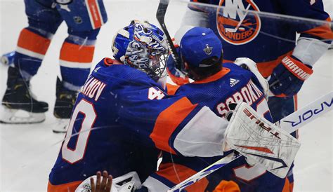 Varlamov's Friendship With Sorokin Fuels Desire to Stay With Islanders ...