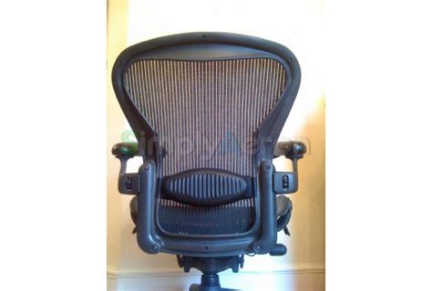 Black Classic AERON Chair with Lumbar Support