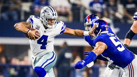 Giants vs. Cowboys score, highlights, stats: Dak Prescott, Dallas D ...