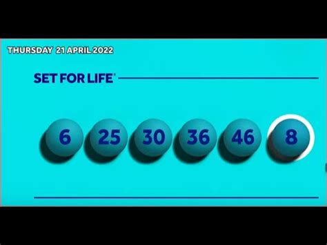 Set for life lottery live draw | Set for life results tonight | Set for ...