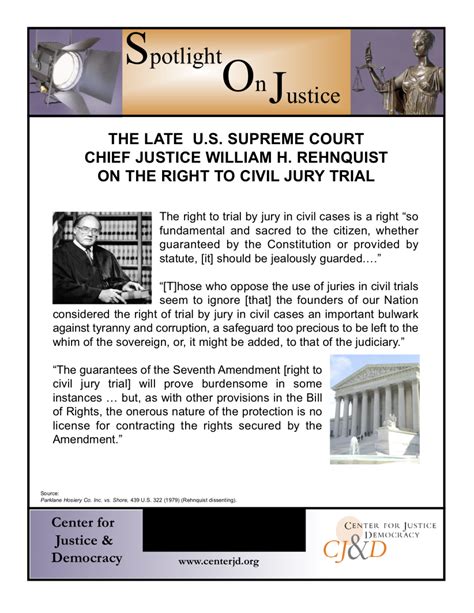 Spotlight: The Late U.S. Supreme Court Chief Justice William H ...