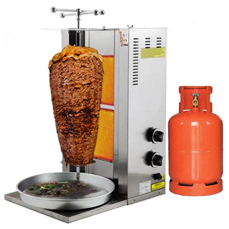 Iskender - Doner - Kebap gas grill barbecue spinning doner machine GAS ...