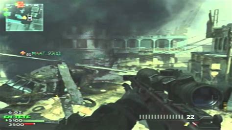 Mw3 - MME au Barrett sur la Map Bakaara - YouTube