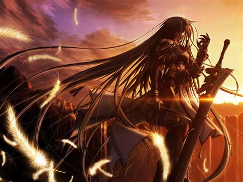 Anime Warrior Girl Wallpapers - Top Free Anime Warrior Girl Backgrounds - WallpaperAccess