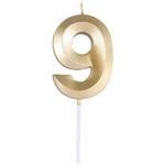 Buy CherishX Numerical 9 Birthday Candle - For Cake Decorations, Parties, Anniversary ...