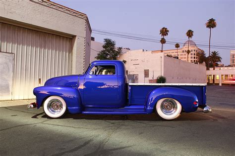 54 Chevrolet Pickup - Chopped, Dropped and Shaved | MyRideisMe.com