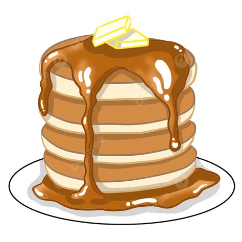 Delicious Pancake, Pancake, Delicious Food, Pancakes Drawing PNG Transparent Clipart Image and ...