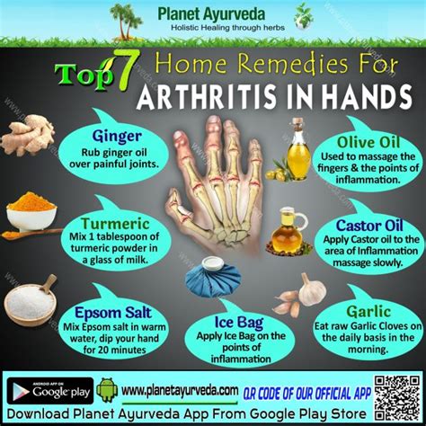 Top 7 Home Remedies for Arthiritis in Hand #JointPainrelief | Home ...