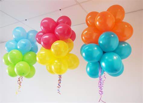 Image result for hanging balloon cluster