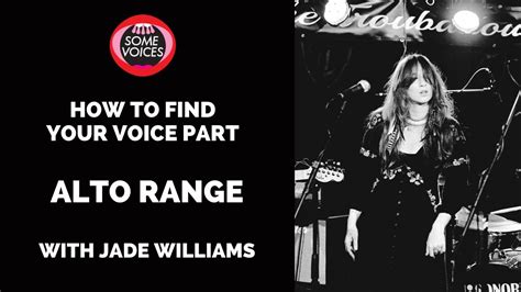 How to find your voice part - Alto range - YouTube