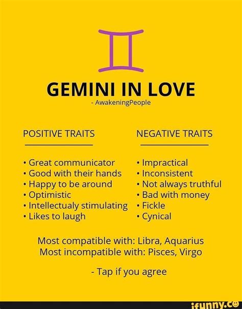 Gemini Personality Love