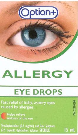 Option+ Allergy Eye Drops 15ml – Roulston's Pharmacy PharmaChoice