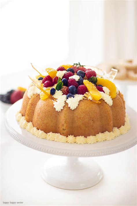 Yeast Cake Recipe: Savarin des fruits - Happy Happy Nester