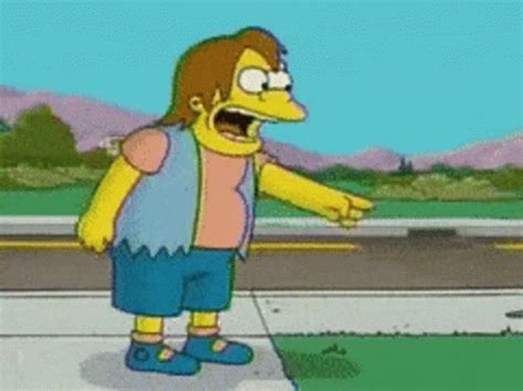 Nelson Simpsons Ha Ha GIFs | Tenor