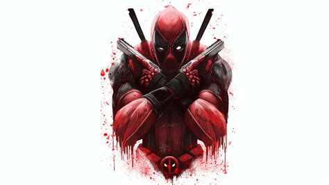 Download wallpaper 1920x1080 marvel, deadpool, artwork, full hd, hdtv ...