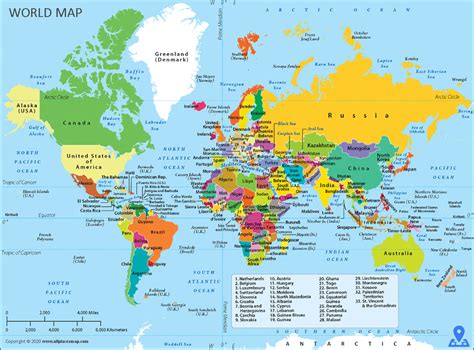 world map with country names, world map with all countries, world map ...