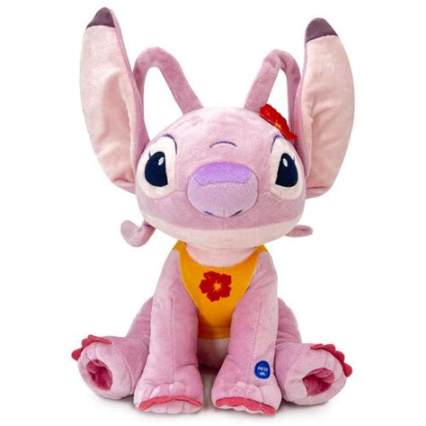 Disney Hawaii Stitch Angel plush toy with sound 30cm