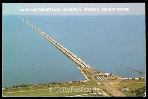 Lake Pontchartrain Causeway, World's Longest Bridge | United States ...