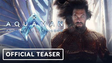 Aquaman and the Lost Kingdom - Teaser Trailer (2023) Jason Momoa, Patrick Wilson - YouTube