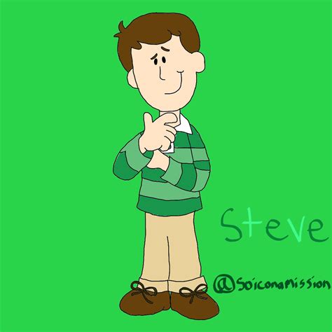 My Drawing of Steve from Blue's Clues by SoiconaMission on DeviantArt