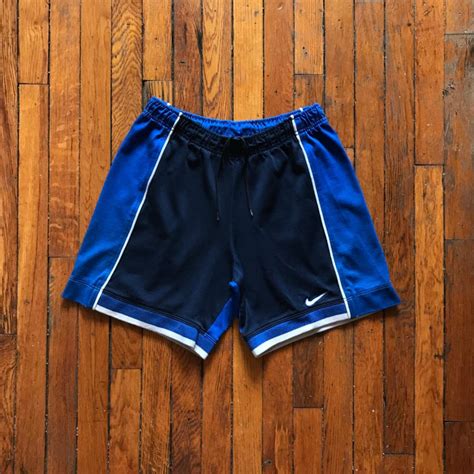 Nike Men's Navy and Blue Shorts | Depop