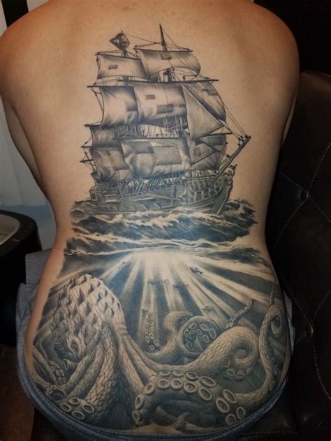 The Best 10 Flying Dutchman Black Pearl Ship Tattoo - pointiconicbox