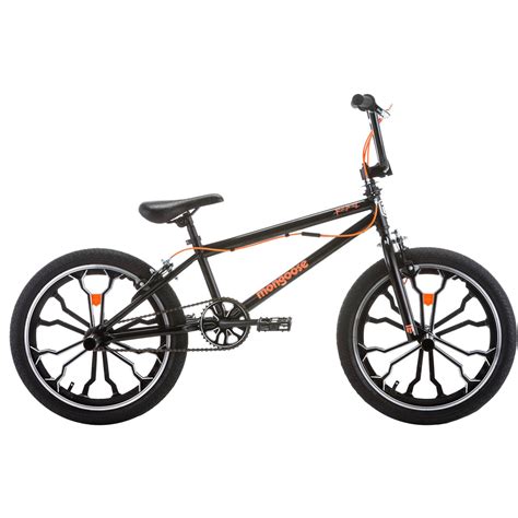 Mongoose 20 " Bmx Bicycle Rebel Freestyle Black Stunt bike New Mag ...