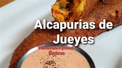 Alcapurrias de Jueyes a mi estilo ( Hallacas o Ayacas boricuas de ...