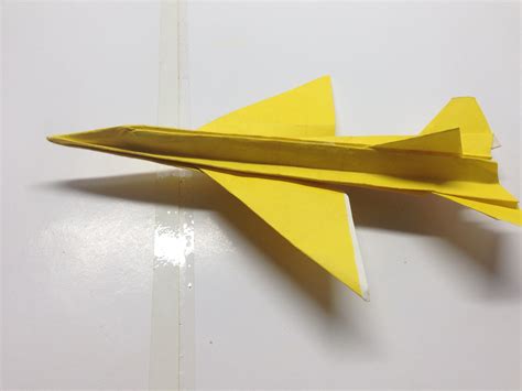 How to make a cool paper plane origami f16 - Flyable Origami F-16 Falcon