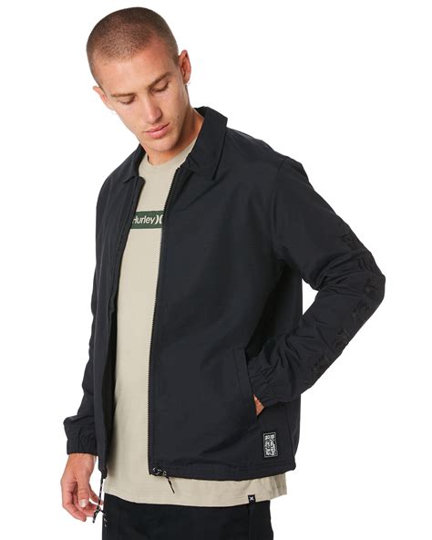 Hurley Cryptik Mens Jacket - Black | SurfStitch