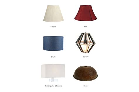 Lighting 101: Types of Lamp Shades - Wayfair Canada