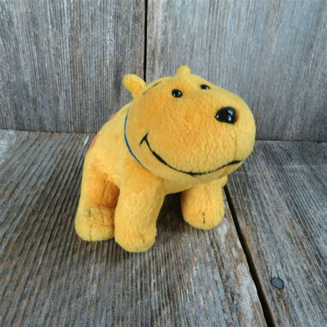 T Bone Clifford Big Red Dog PLush Yellow Scholastic Stuffed Animal Pup ...