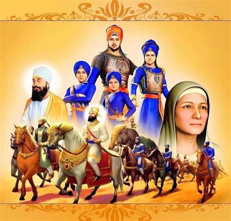 Guru gobind singh ji and 4 sahibzade – Artofit