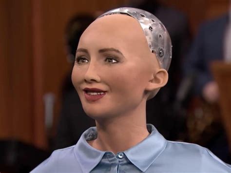 humanoid: Sophia - the robot - wants to learn to shake a leg; likes ...