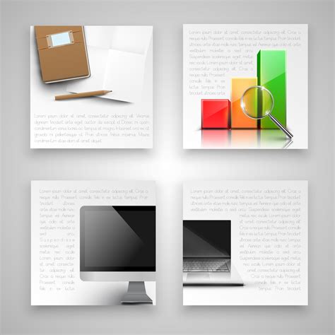 Colorful business templates, vector 320422 Vector Art at Vecteezy