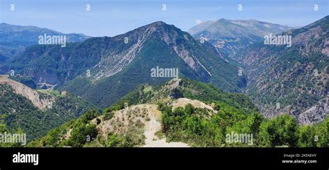 Mountains in Tepelene in Gjirokaster County, Albania, Albania Stock ...