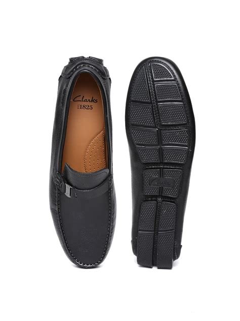 Clarks Men Driving Shoes Black Casual Shoes - Buy Clarks Men Driving ...