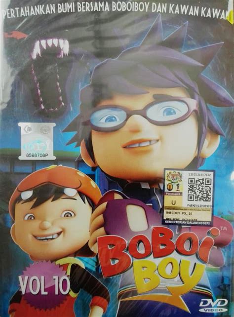 DVD Original Malay Cartoon Movie Boboiboy Vol 10