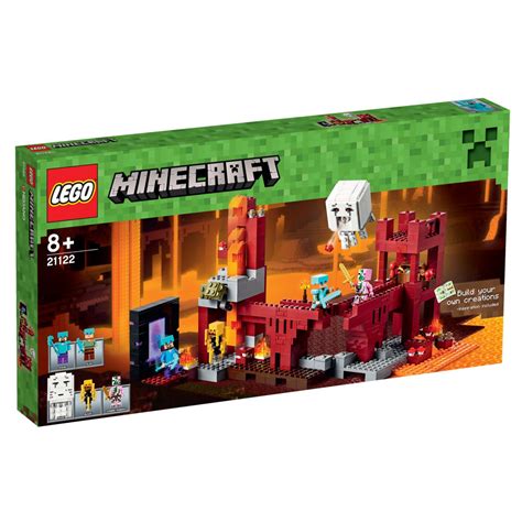 LEGO Minecraft: The Nether Fortress (21122) Toys | Zavvi