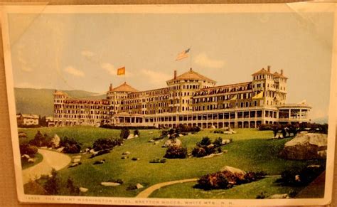 Mount Washington Hotel Postcard | Washington hotel, Mount washington ...