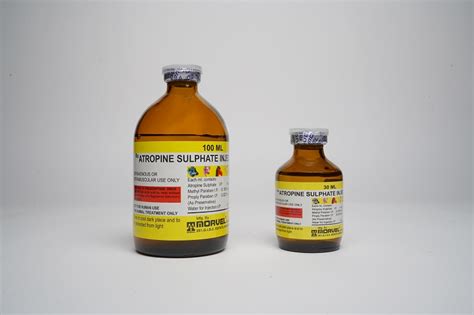 Atropine Sulphate Injection – Morvel Veterinary