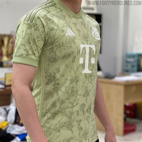 Buy Floral Pattern: Bayern Munich 23-24 Oktoberfest Kit Leaked - Footy Headlines