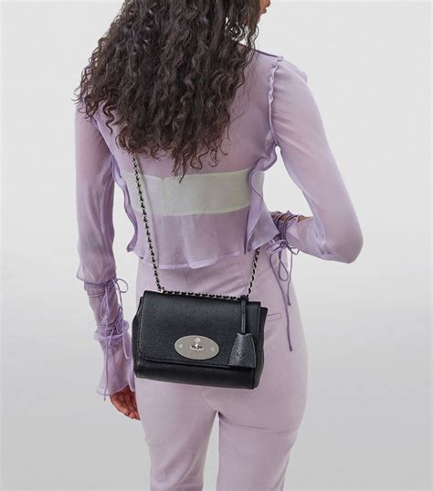 Mulberry Small Leather Lily Shoulder Bag | Harrods MA